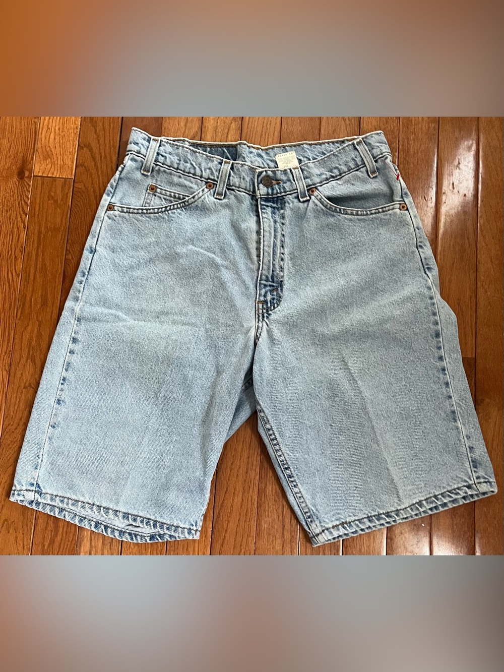 Levi’s 550 Relaxed Fit Jorts Men’s 32 Light/ Acid Wash Baggy Denim Shorts Y2K